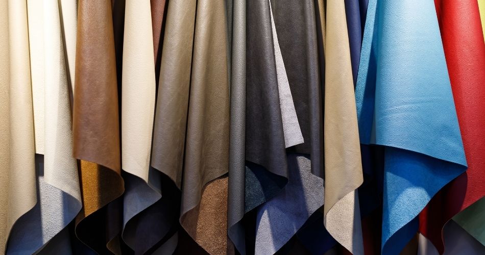 Vegan leather color options