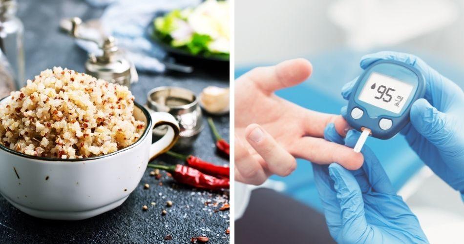 Quinoa Seeds being low in glycemic index make a perfect meal alternative for people with diabetes.